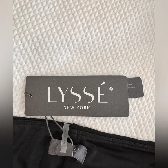 Lysse Black Flare Ponte Women's Pants - Picture 4 of 5